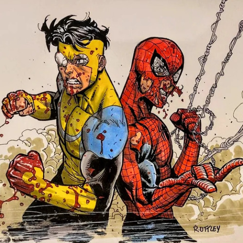 ilyhiryu - qqaz_bootlegg "You guys wanna go fast lets go fast" Spider-man x Invincible (Slowed)