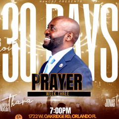 Dr Charles Jones Louange | New CBF 30 days 6 - 29 - 2023