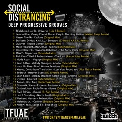 Social DisTrancing - Deep Progressive Grooves 15th Oct 2020 [TranceFamilyUAE]