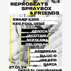 JAKAZiD @ Reprobeats ⨉ Spraybox & Friends 27-01-2024