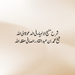 manhaj ul anbiyah shaykh rabee 003