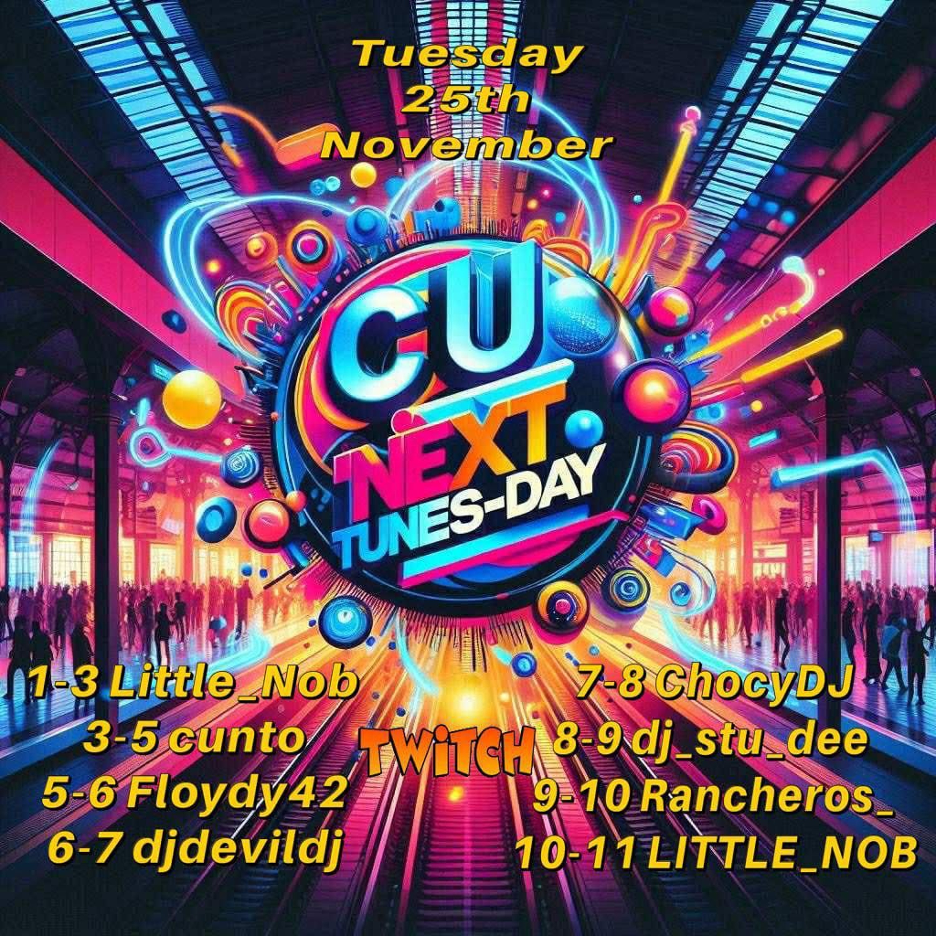 C.U.NEXT TUNESDAY (CLASSIC HARDSTYLE) RAID TRAIN 25TH NOV 2025 episode artwork