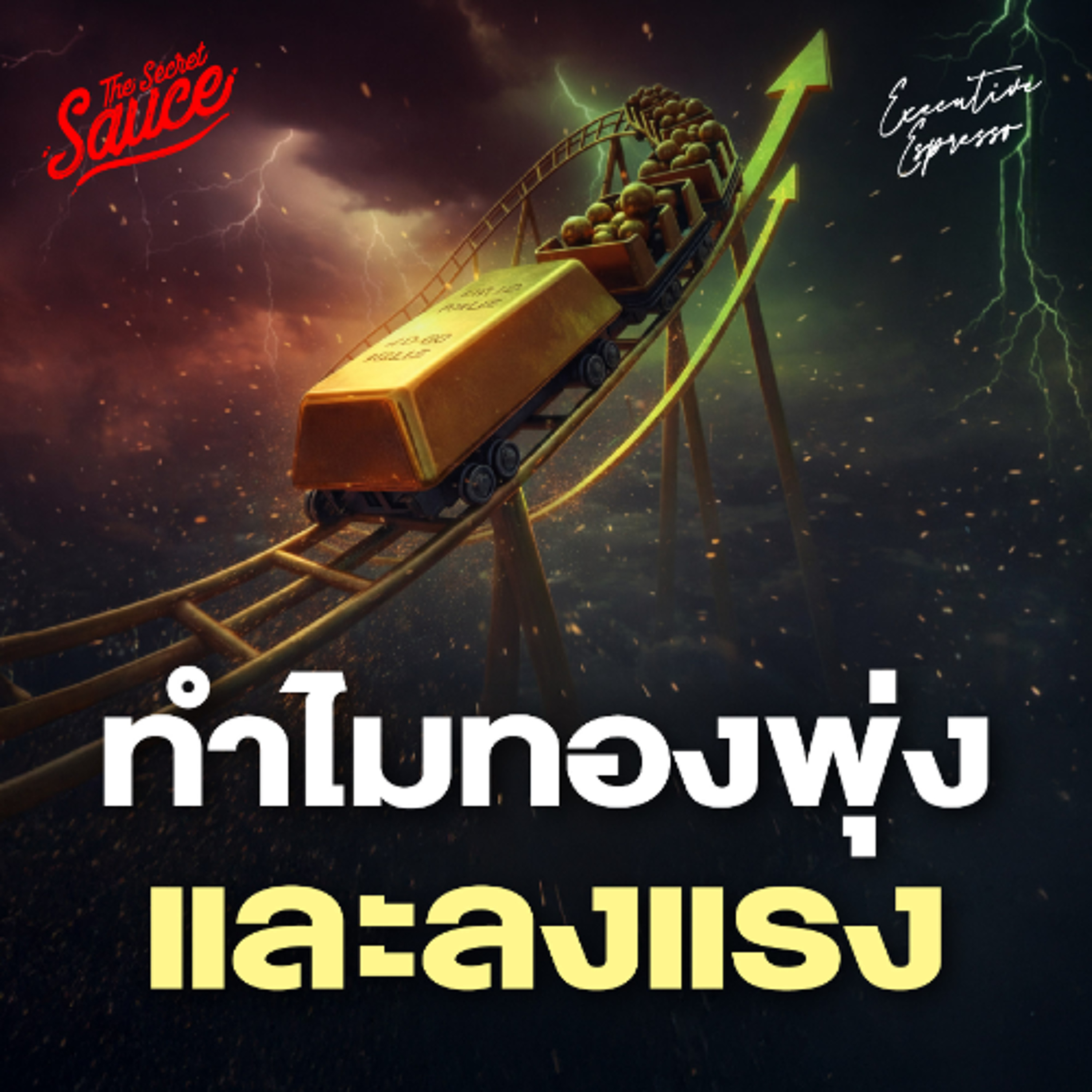 Executive Espresso EP.583 ทำไมทองขึ้นและลงเร็ว และซื้อตอนนี้ยังทันไหม