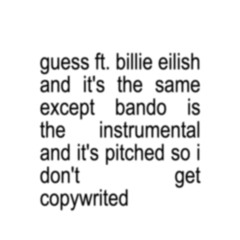 charli xcx guess x bando (sped up) ☆ quinn blake