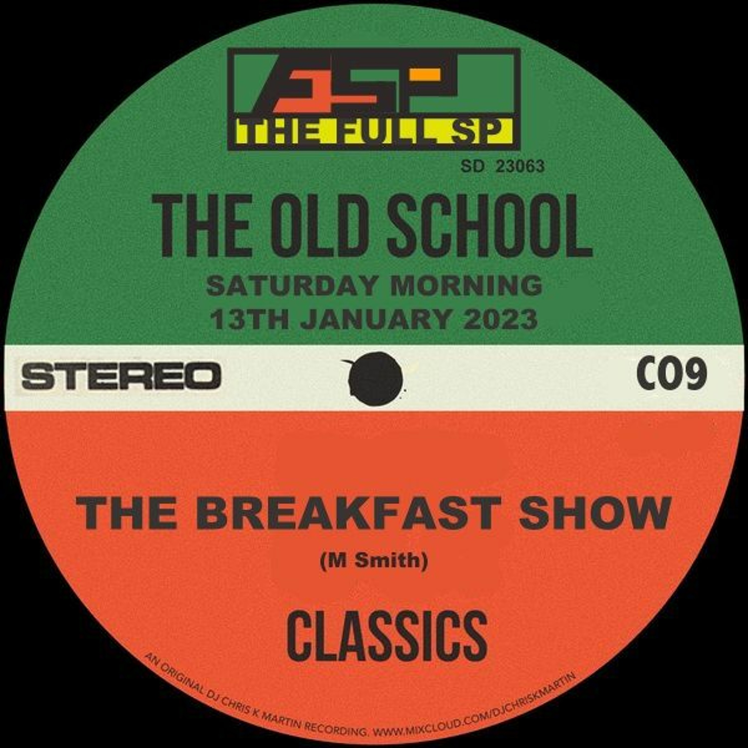 Saturday 13th January 2024 Breakfast Show episode artwork