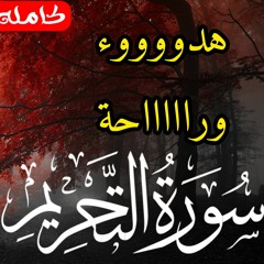 سورة التحريم (كاملة)️ __سكينة وهدووووء __ شريف مصطفى.m4a