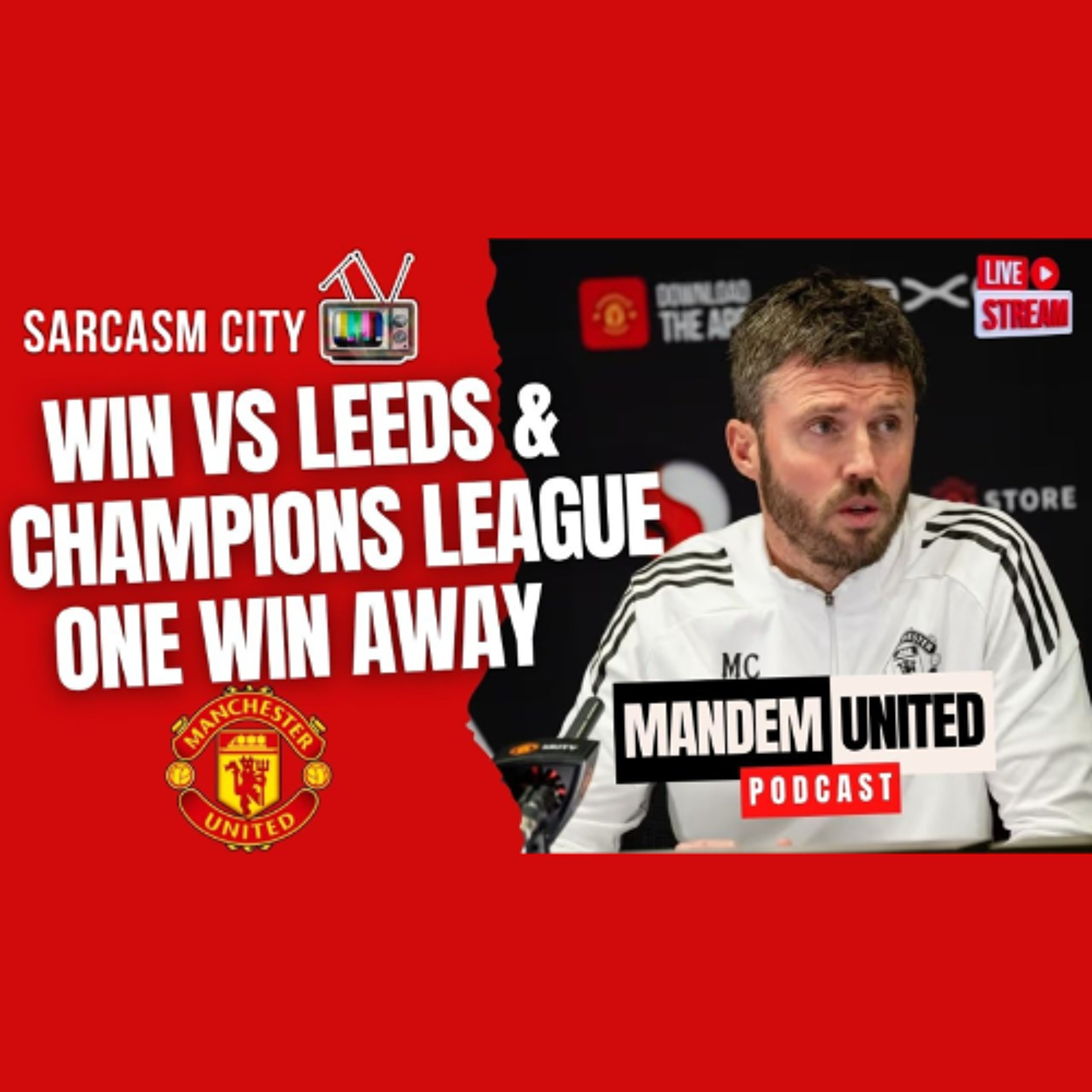 WINS VS LEEDS & CHELSEA WOULD CONFIRM CHAMPIONS LEAGUE QUALIFICATION FOR MANCHESTER UNITED