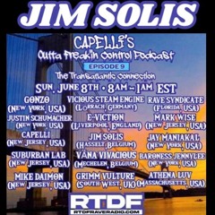 JIM SOLIS- Capelli's Outta Freak'in Control Podcast 9... Exclusive RTDF RAVE RADIO (Groovy techno)
