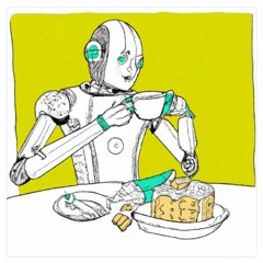Tea with robot