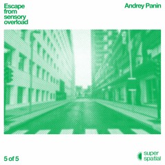 Escape from sensory overload. 5 of 5. Andrey Panin