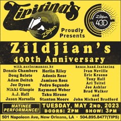 Tipitina's Presents Zildjian's 400th Anniversary 5/2/23 New Orleans, LA @ Tipitina's