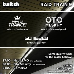 Nabil LMO pres. Cipher N (Debut Set) Live @ Sunday Raid Train #9 (17-04-2022)