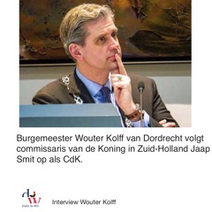 Interview: Burgemeester Wouter Kolff wordt de nieuwe Commissaris van de Koning Zuid-Holland