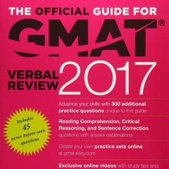 Download Book [PDF] The Official Guide to the GMAT Review 2017 Bundle + Question Bank +