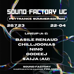 ChillJoonas Psytrance Summer Edition Sound Factory DJ set