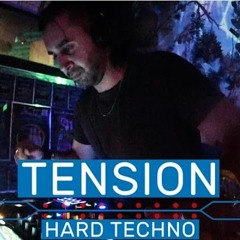 Tension - Hard Techno Live Set   CYBERDECK