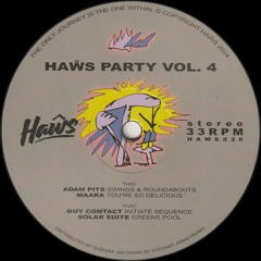Various Artists  (Adam Pits, Guy Contact...) - Haŵs Party Vol. 4  (HAWS026)
