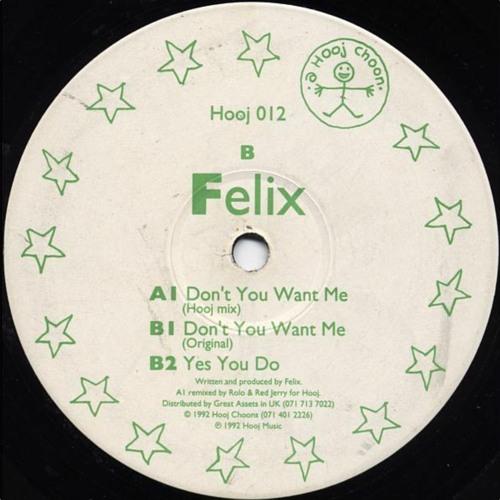 Felix - Don't You Want Me (Retro Belgica Bootleg)