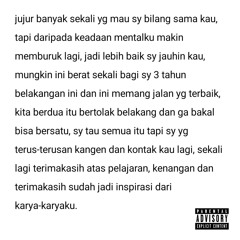 selalu buat kau marah