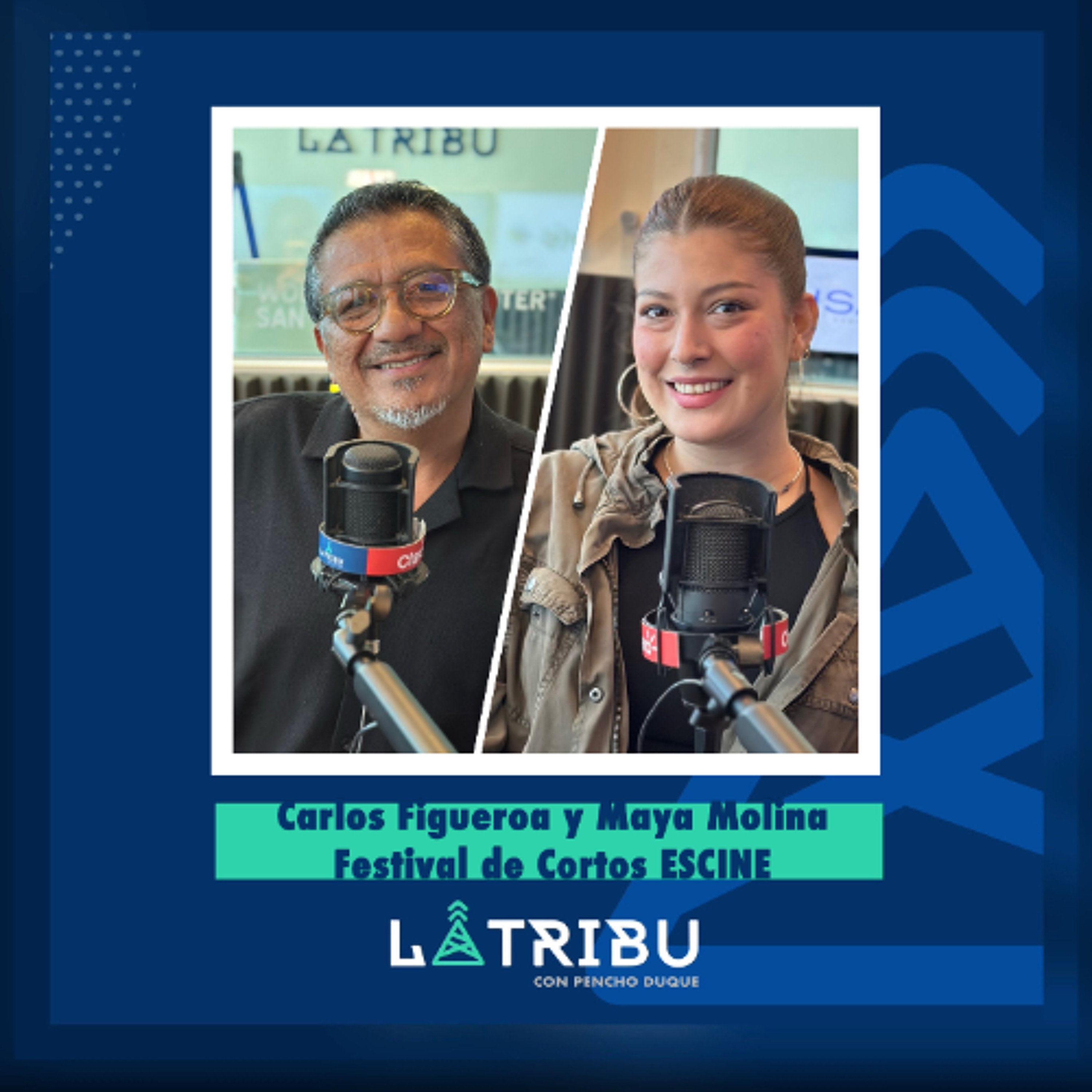 Carlos Figueroa y Maya Molina (Festival de Cortos ESCINE)