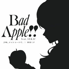 Bad Apple!! 25ji Cover || (Instrumental)