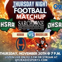 Hoban vs. Massillon 11/30/23 (Playoffs, D2 State Championship)