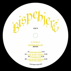 PREMIERE: B From E - This Is My House