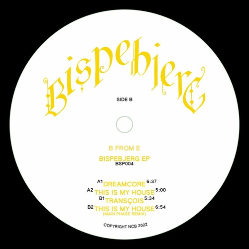 PREMIERE: B From E - This Is My House