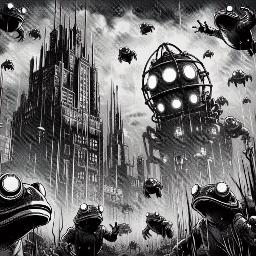 A Tribute to Bioshock: A Critique of Atlas Shrugged by Ayn Rand / DnB/Open Format Mix