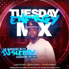 TUESDAY ENERGY MIX (CLUB VIBES) ON WBRU360 101.1FM