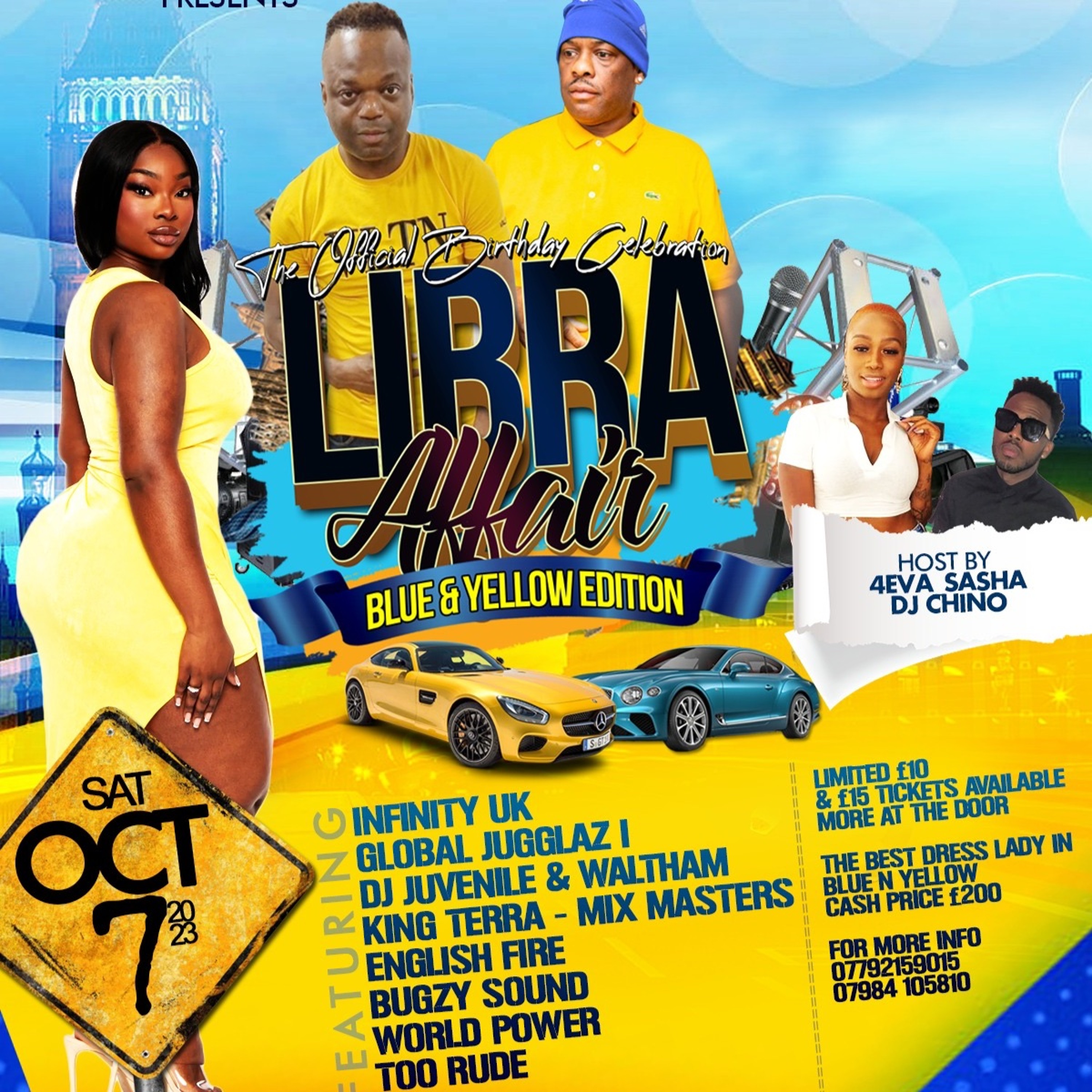 INFINITY UK LIBRA AFFAIR PROMO MIX 7TH OCTOBER BLUE N YELLOW EDITION episode artwork