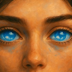 her eyes like the sky