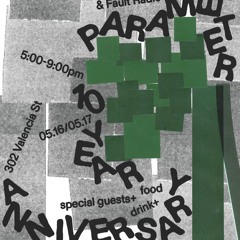 Parameter Pre-Party & Happy Hour with Pariah | May 17, 2025