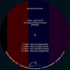 CAlinie - Dark City (Zgaav Remix) [PNH037] (snippet)