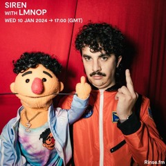 LMNOP Guest Mix for Siren RinseFM Radio Show 1/10/24