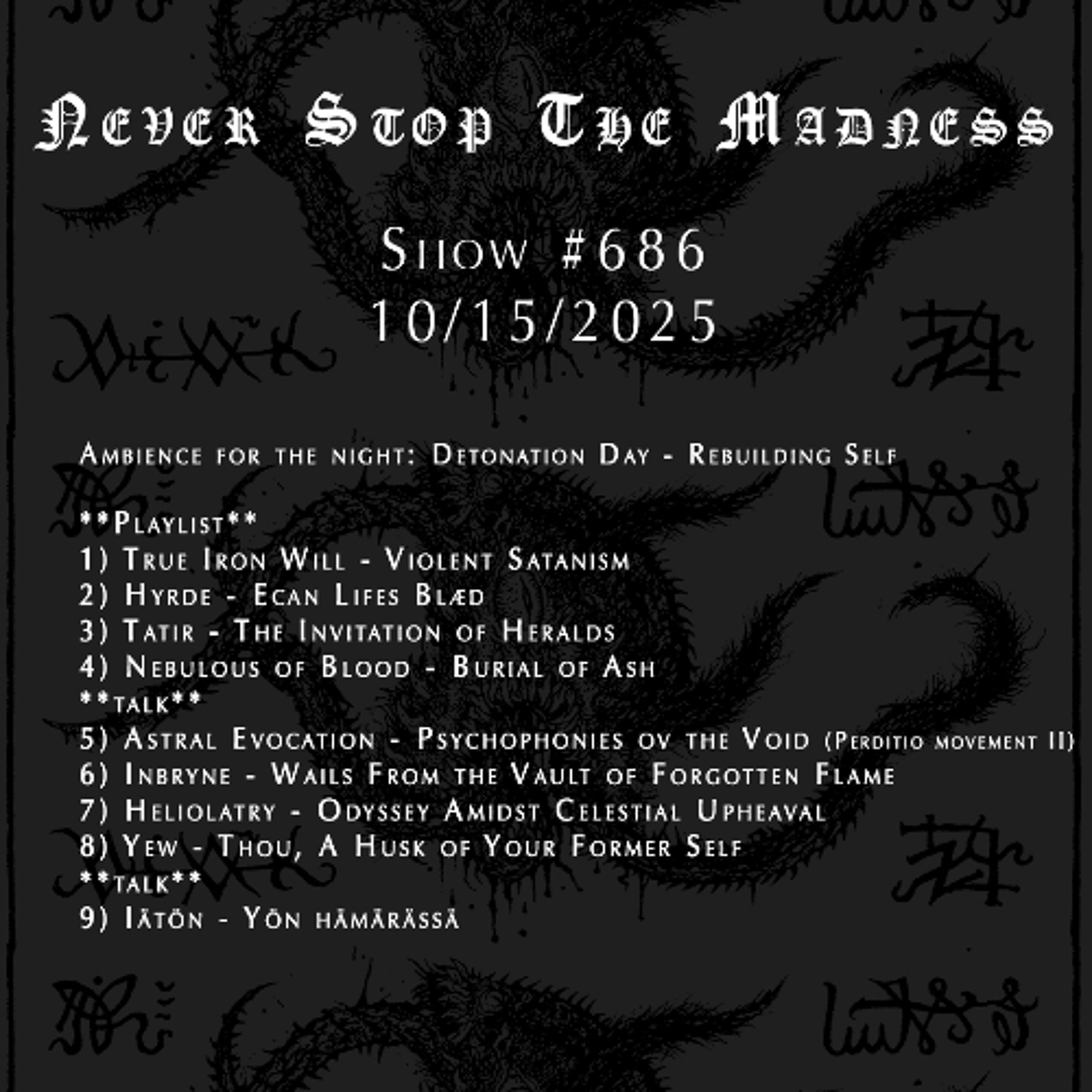 #686 - 10-15-25 #686 - 10-15-25