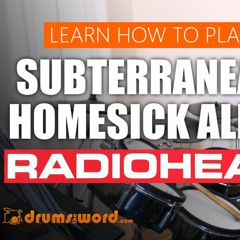 ★ Subterranean Homesick Alien (Radiohead) ★ Drum Lesson PREVIEW | How To Play Song (Phil Selway)