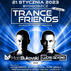 Jacob Peeker LIVE @ Trance Friends vol. 23, 21.01.2023, Bydgoszcz Infinity Club