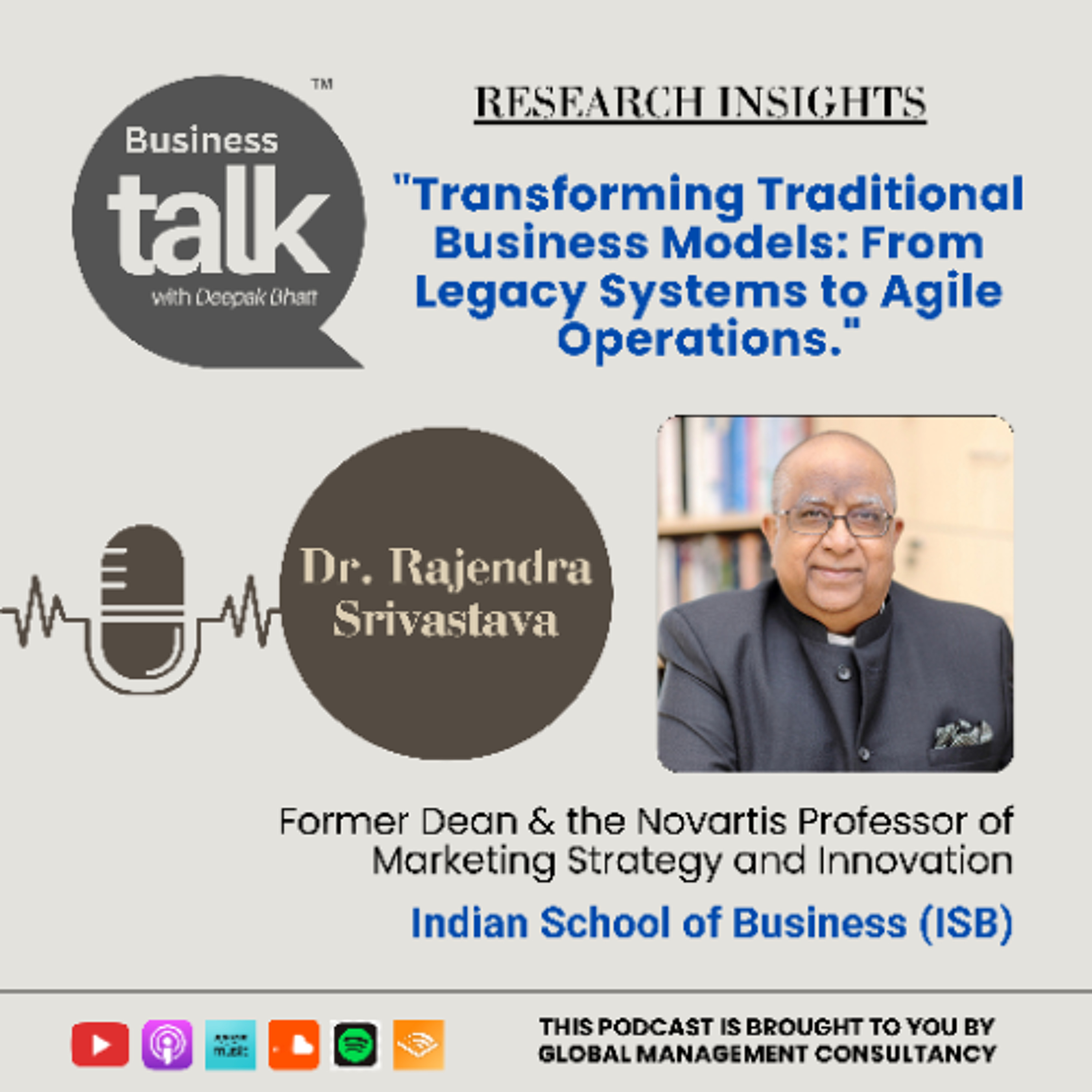 From Legacy to Agile: Insights from Former ISB Dean Dr. Rajendra Srivastava episode artwork