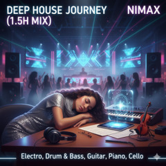 Deep House Journey (1.5H Mix) | NIMAX | Electro, Drum & Bass, Guitar, Piano, Cello