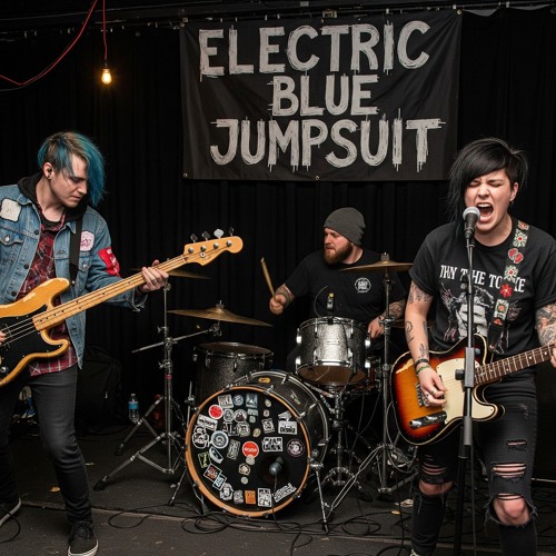 'I Miss You' | Electric Blue Jumpsuit | Blink-182 Reimagined