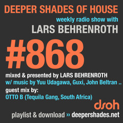 DSOH #868 Deeper Shades Of House w/ guest mix by OTTO B