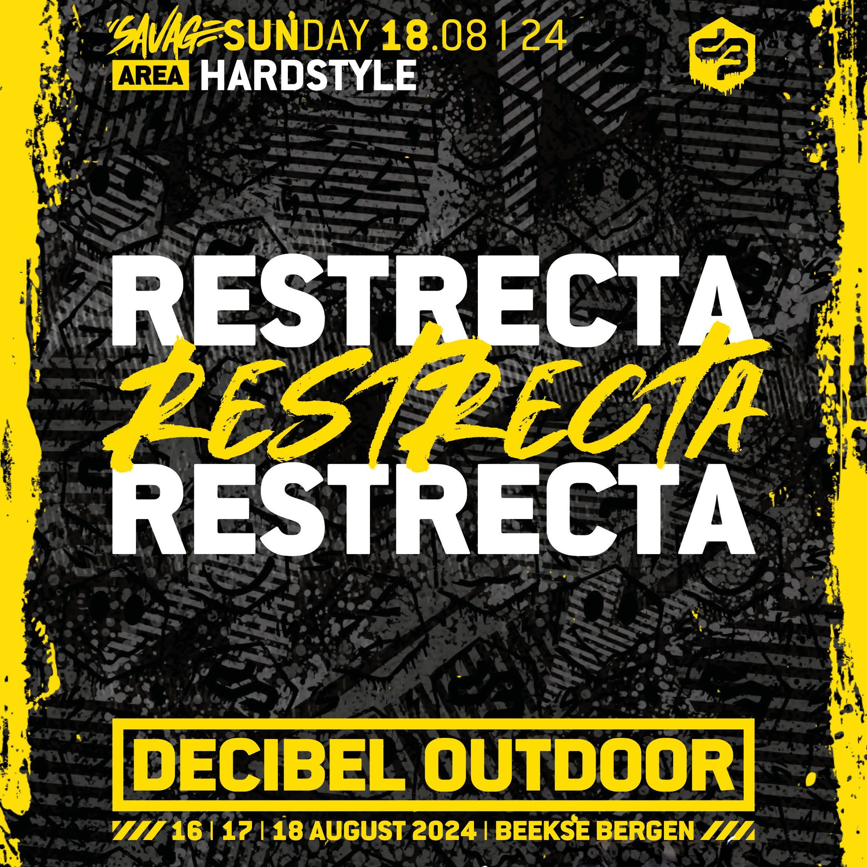 RESTRECTA | Decibel outdoor 2024 | Hardstyle | SAVAGE SUNDAY episode artwork