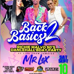 BACK 2 BASICS - STEENIE/MR LEX/FLARE/BLACK SHADOW/FLATINE/ANTHONY MALVO @EVE EVENT SPACE 9/10/22