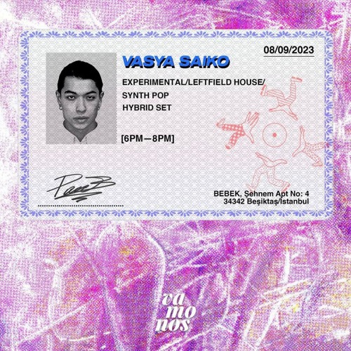 Vasya Saiko plays Experimental / Leftfield House / Synth Pop