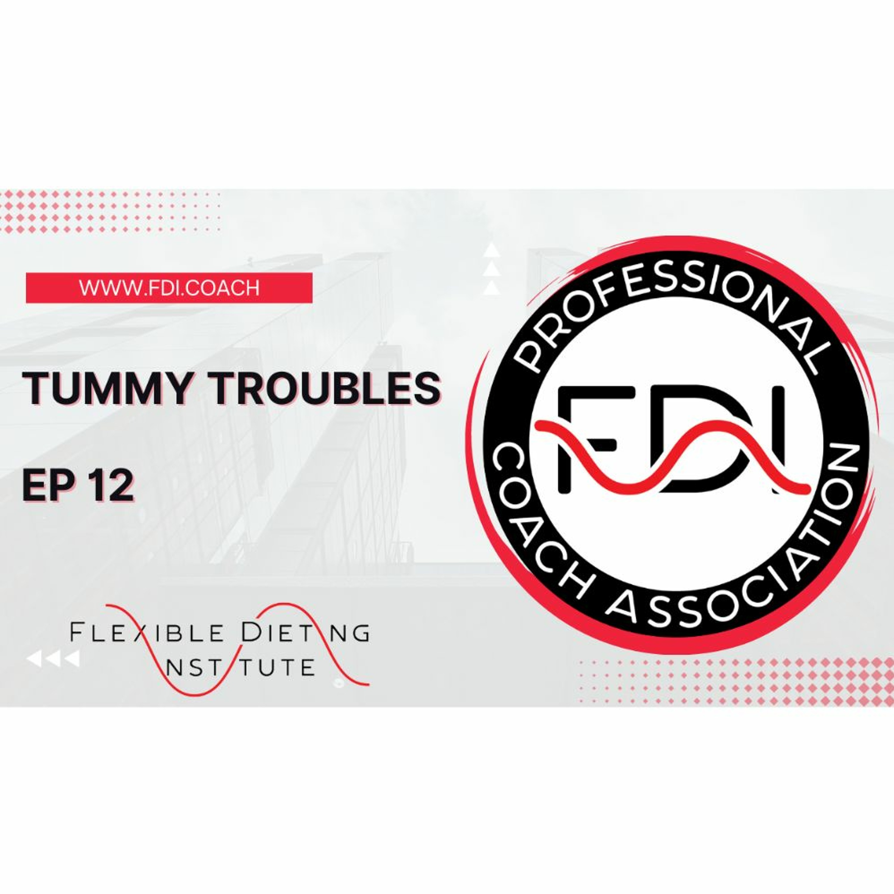 Tummy Troubles - THE FLEXIBLE DIETING PODCAST - EP 12 episode artwork