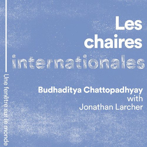 Budhaditya Chattopadhyay with Jonathan Larcher