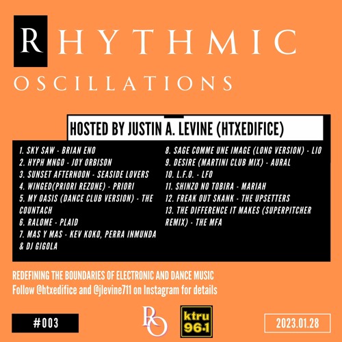 Rhythmic Oscillations 003 (2023.01.28)