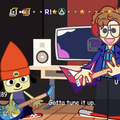 parappa plays funky music with cg5