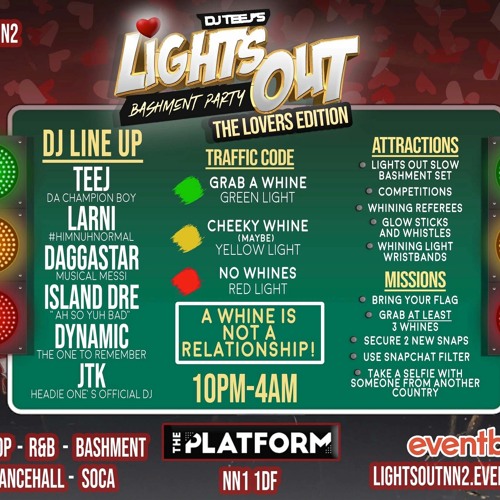 @DJTEEJUK | #LightsOutNN2 | Slow Dancehall Juggling Mix | Snap: Teej_8